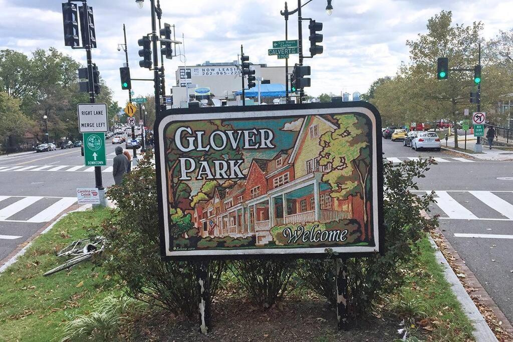 워싱턴 Glover Park/Georgetown Oasis With Parking 아파트 외부 사진